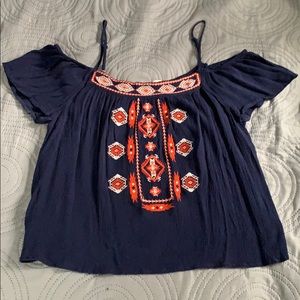 Off the shoulder top